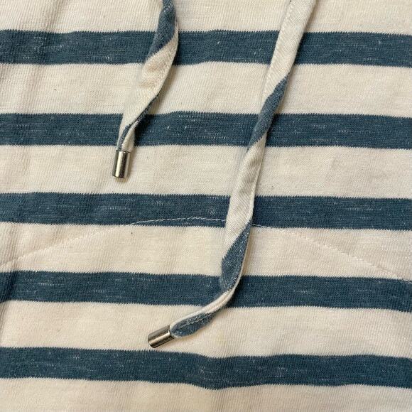 BCBGeneration Striped Pullover Drawstring Long Sleeve Top Size‎ S - Picture 4 of 10